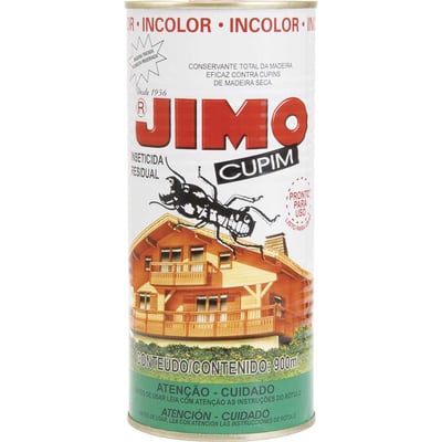 Jimo cupim, incolor, lata 900 ml