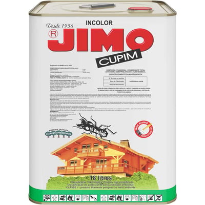 Jimo cupim, incolor, lata 18 litros