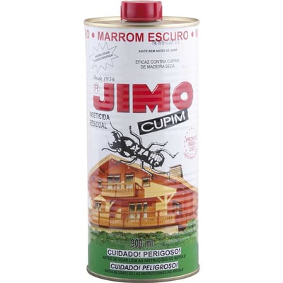 Jimo cupim, marrom, lata 900 ml