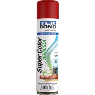 Tinta spray agrícola vermelho MS, 400 ml