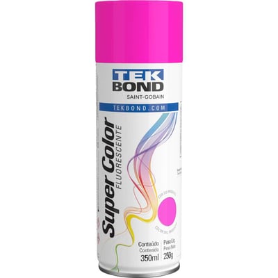 Tinta spray rosa fluorescente, 350 ml