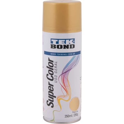 Tinta spray dourado, 350 ml