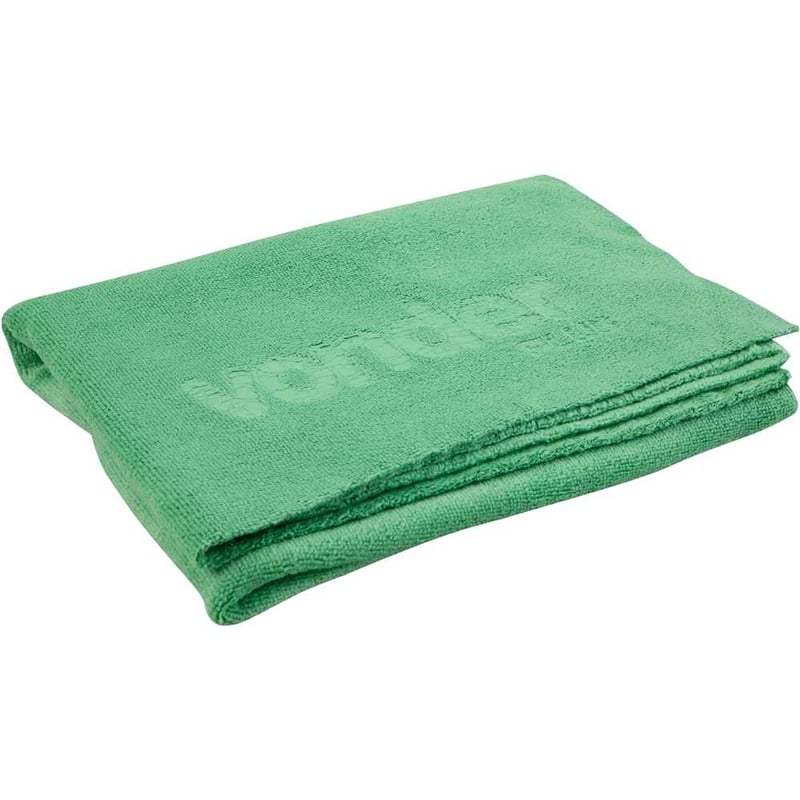 Toalha de microfibra, 40 cm x 60 cm, 400 g/m² (gsm), verde