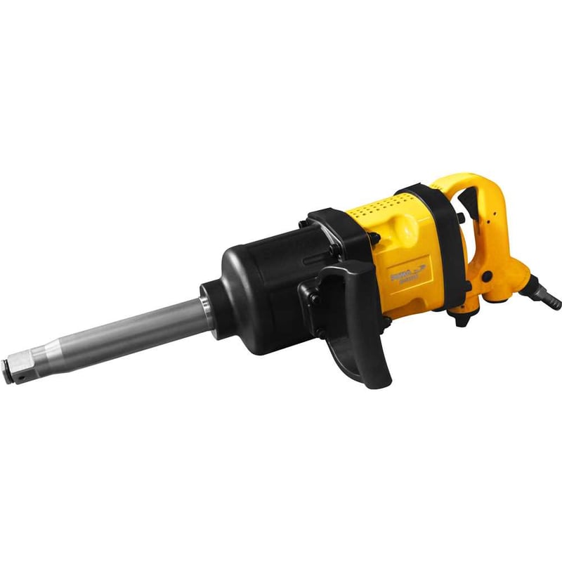 Chave de impacto pneumática 1", tipo reta longa, 380 kgf.m, 3.500/min (rpm)