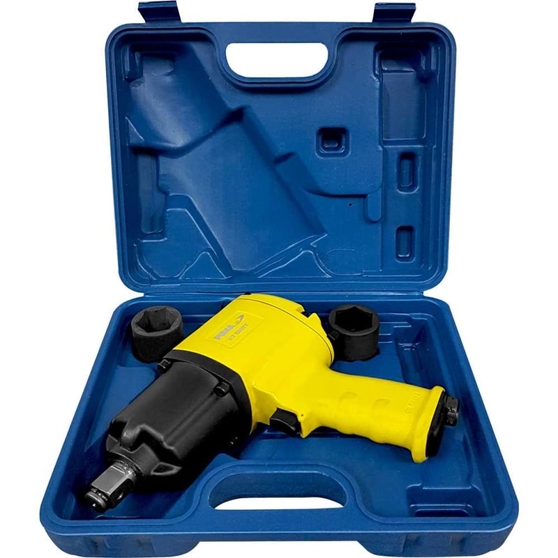 Chave de impacto pneumática, 3/4", 120 kgf.m, com 2 soquetes e maleta, AT6607TK