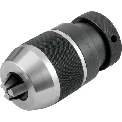 Mandril de aperto rápido, 3,0 mm - 16,0 mm, spiro, cone B18, 871017, RÖHM