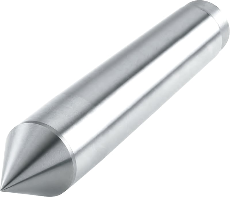 Ponta fixa de aço, TP665 CM4, 013712, RÖHM