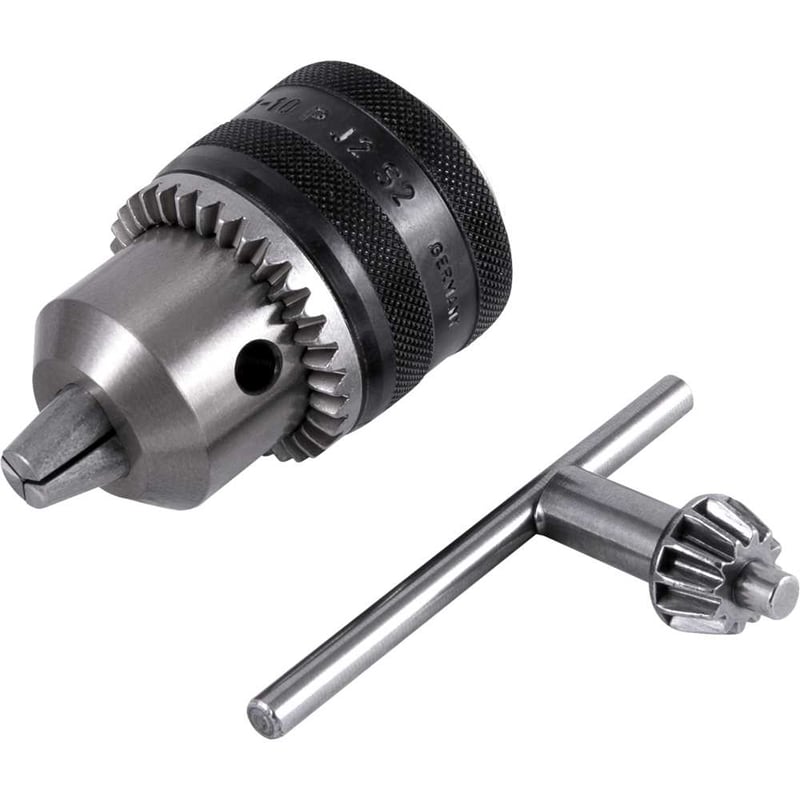 Mandril com chave 10I, 1 mm - 10 mm, cone J2, 72693, RÖHM