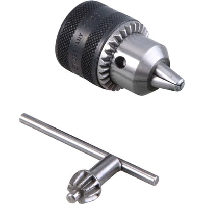 Mandril com chave 6M, 0,5 mm - 6,5 mm, 3/8" x 24 fios, 72811, RÖHM