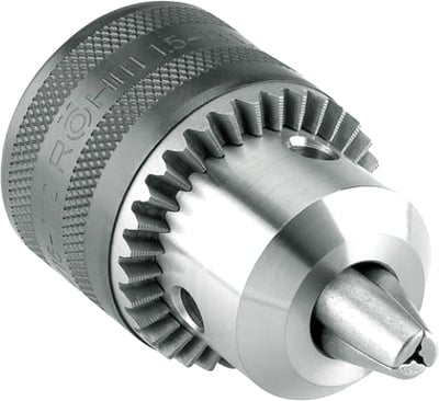 Mandril com chave 13I, 1 mm - 13 mm, cone J6, 72818, RÖHM