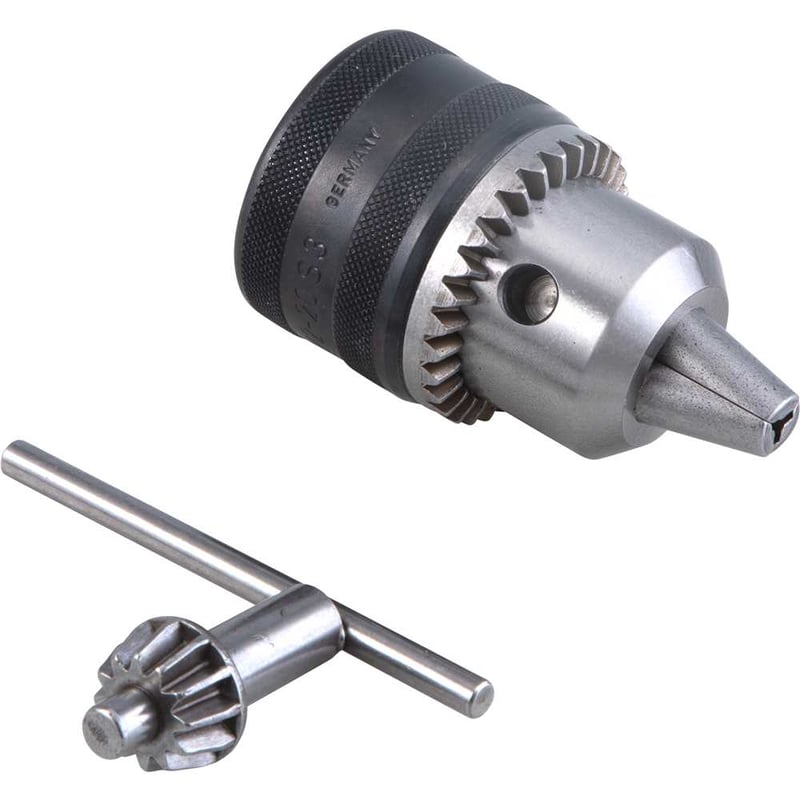 Mandril com chave 16M, 3,0 mm - 16,0 mm, 1/2" x 20 fios, 72866, RÖHM