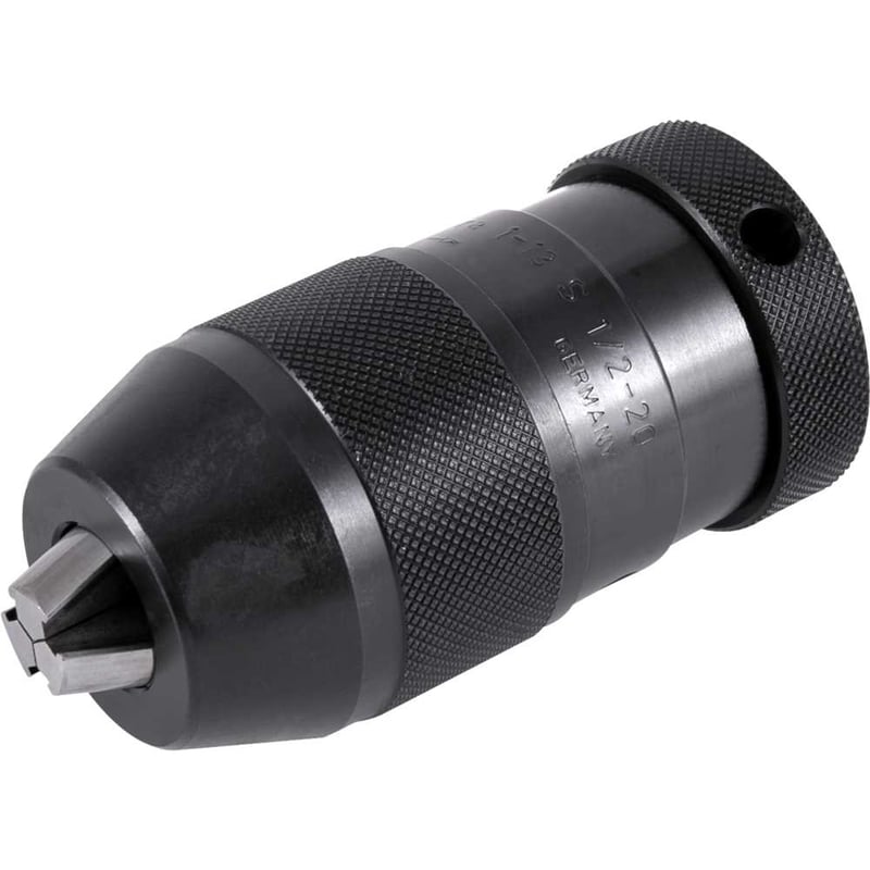 Mandril de aperto rápido, 1,0 mm - 13,0 mm, 1/2" x 20 fios, supra, 871050, RÖHM