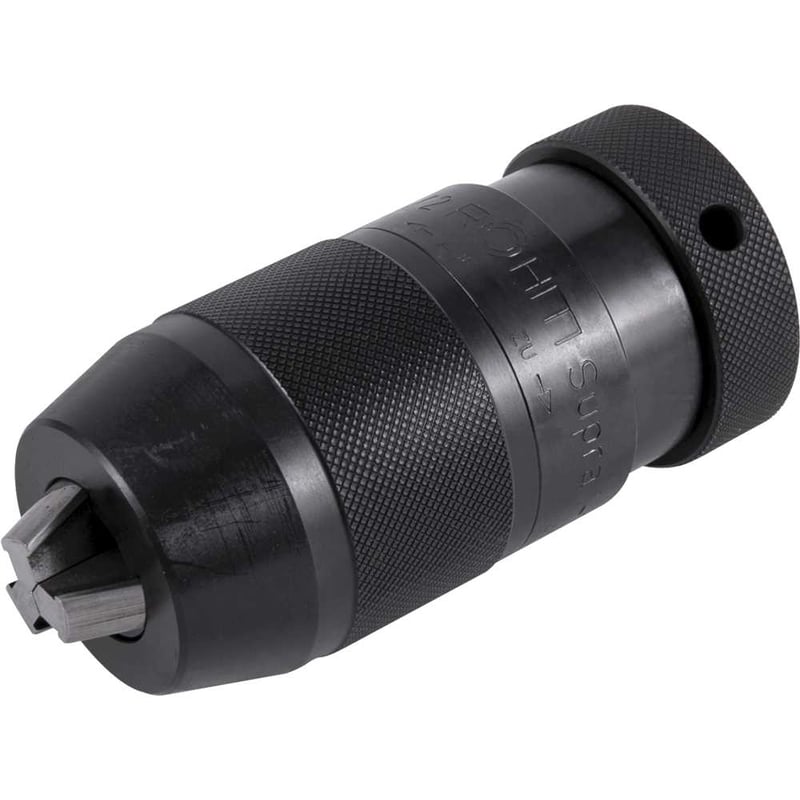 Mandril de aperto rápido, 1,0 mm - 13,0 mm, supra, cone B16, 871051, RÖHM