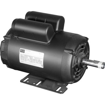 Motor elétrico aberto, 2,00 cv, 2 polos, carcaça F56H, monofásico, 127 V~/220 V~, 14426841