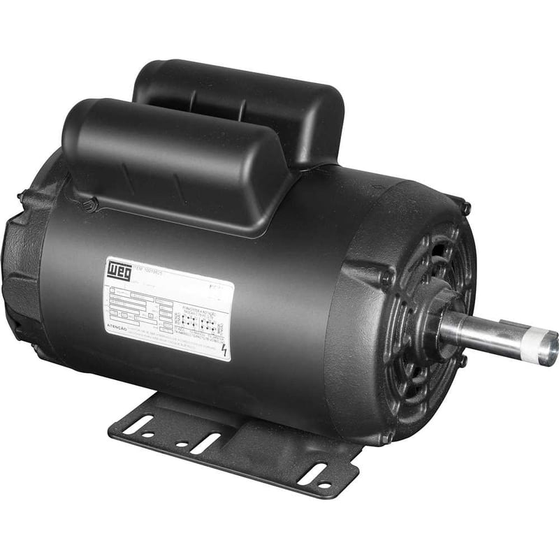 Motor elétrico aberto, 2,00 cv, 2 polos, carcaça F56H, monofásico, 127 V~/220 V~, 14426841