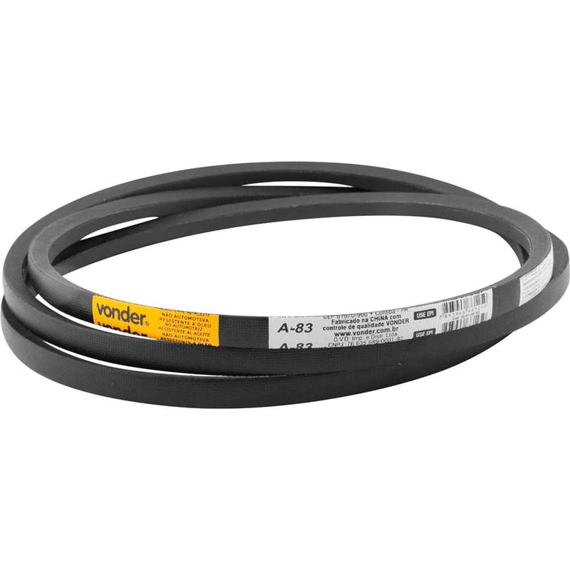 Correia perfil V A-83 industrial VONDER PLUS