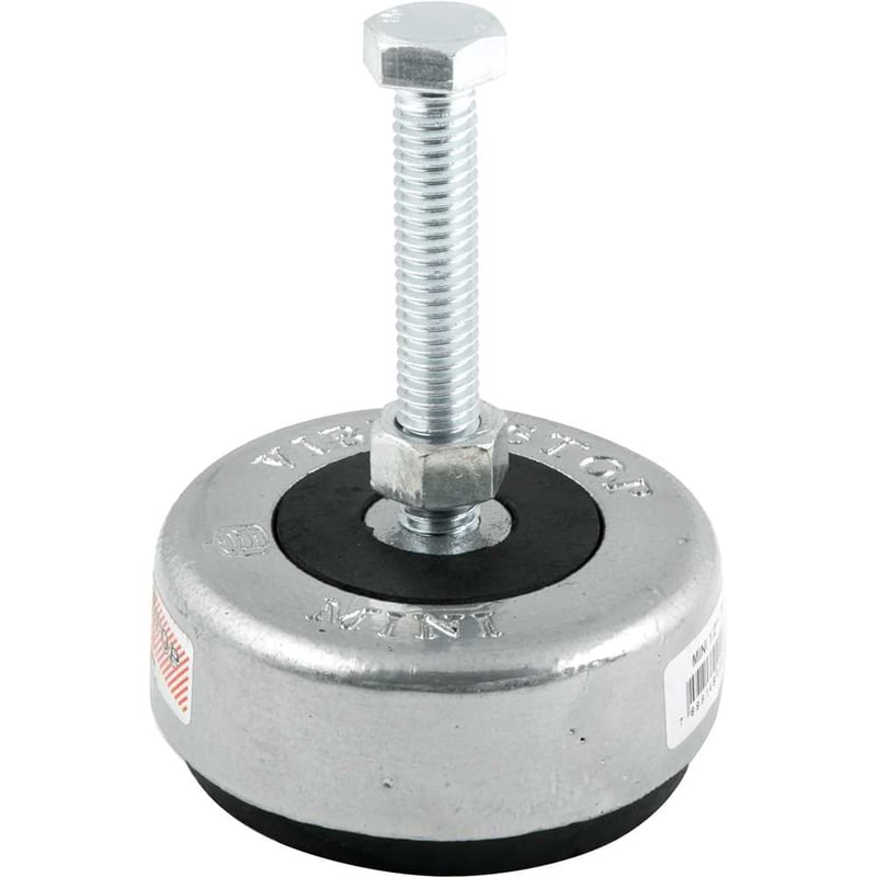 Amortecedor antivibratório, mini, 1/2"