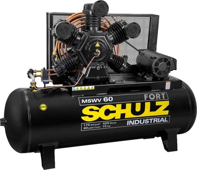 Compressor de ar, 15 cv, 220 V~ / 380 V~ - trifásico, Fort MSWV 60/425, 924.3459-0 (MTB)