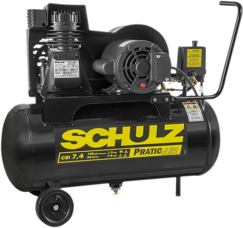 Motocompressor de ar, 7,4 pcm, 30 litros, 220 V~, 921.3508-0