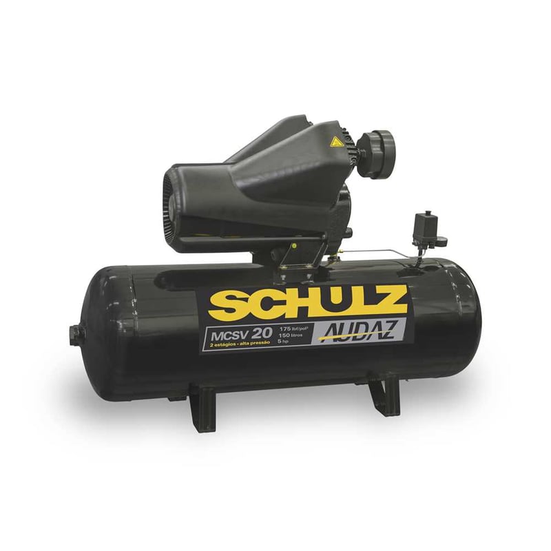 Compressor de ar MCSV 20/150 L, Audaz, 5 cv, 220 V~/380 V~ - trifásico, 922.9295-0 (MTA)