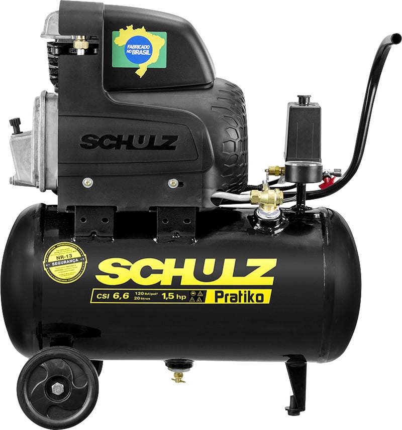 Motocompressor de ar, 6,6 pcm, 20 litros, 127 V, 1,5 CV, 915.0441-0