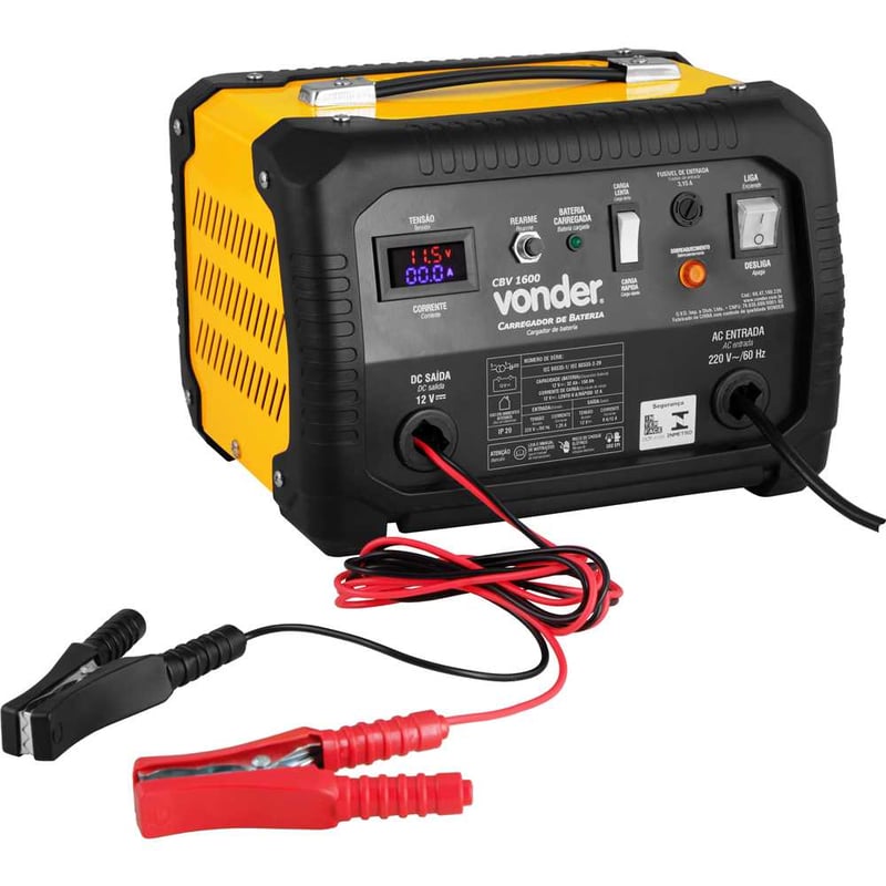 Carregador de bateria, 220 V~