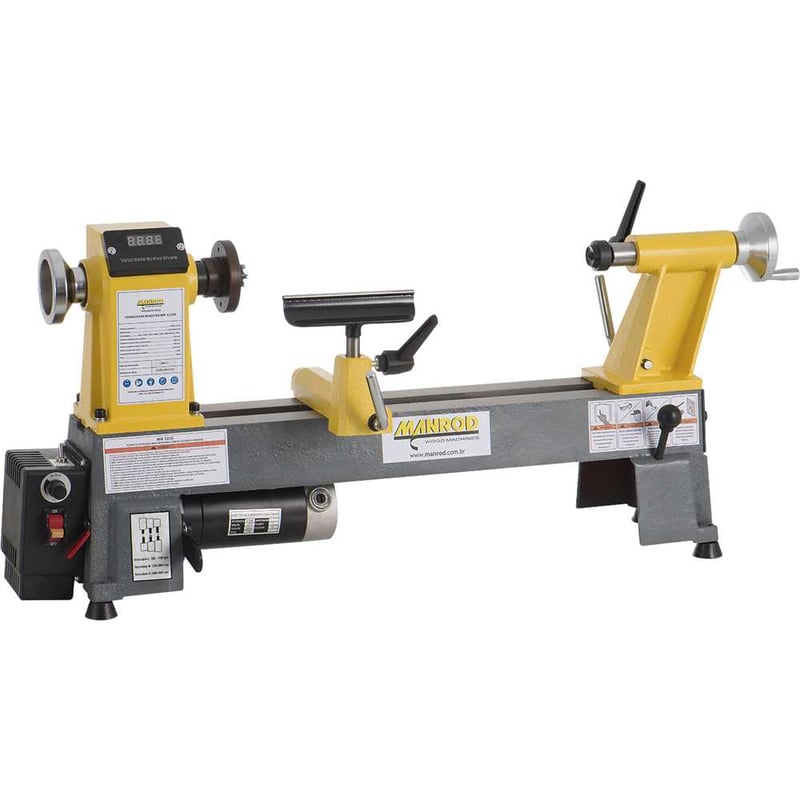 Torno de bancada para madeira, 127 V~ / 220 V~ monofásico, MR-1218A
