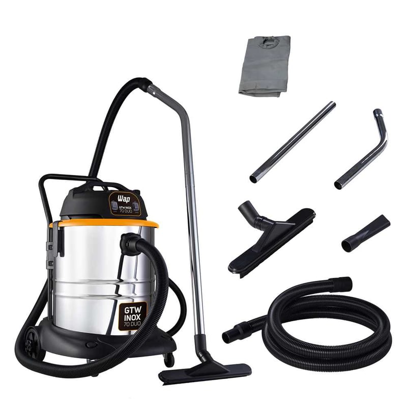 Aspirador de pó e líquidos, 220 V~, GTW Inox 70 Duo