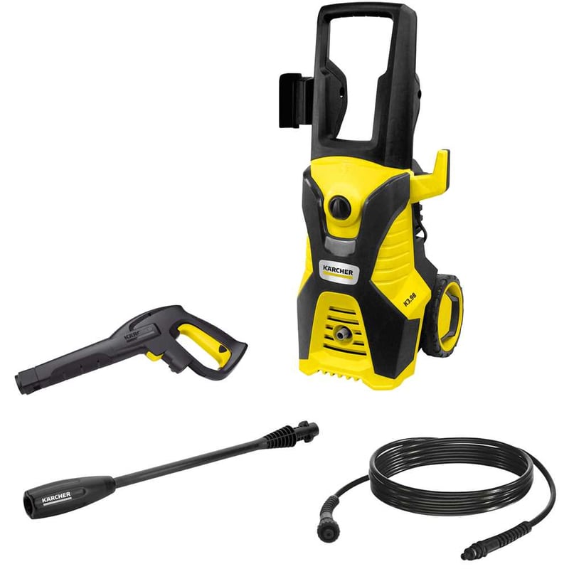 Lavadora de alta pressão com rodas, K 3.98, 220 V~, 1.994-139.0