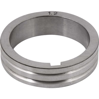Roldana de arraste, 1,2 mm/1,6 mm, arame de aço sólido, para as máquinas MIG/MAG MM 400/MM 403/MM 405