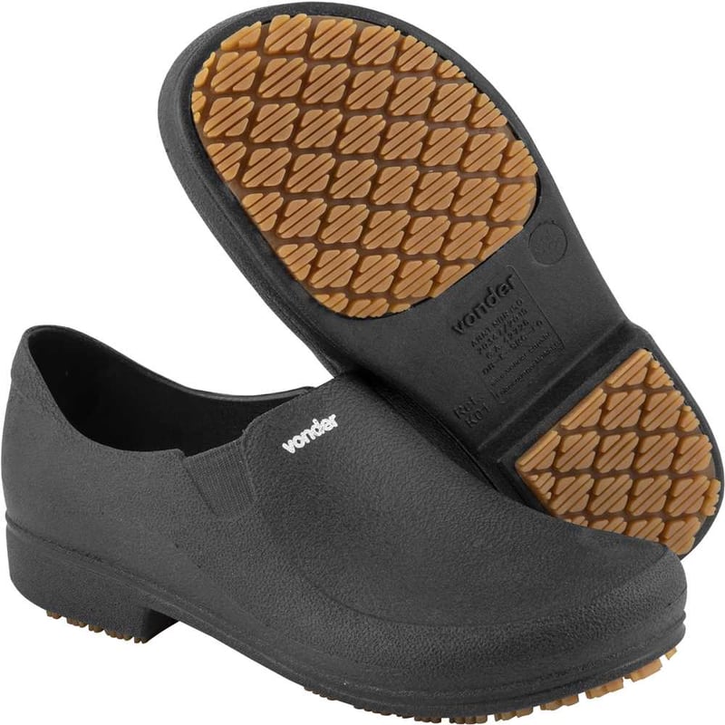 Sapato ocupacional classic, com salto, preto, n° 43