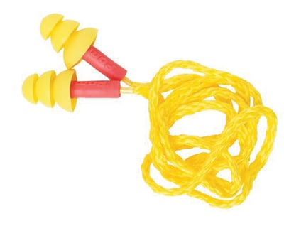 Protetor auditivo tipo plug, tamanho G, 17 dB, de silicone com cordão em poliéster, H0002311969 Milenium