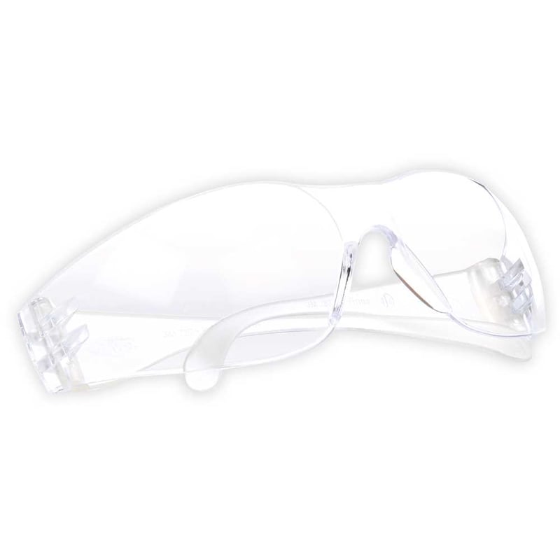 Óculos de proteção antirrisco, em policarbonato transparente