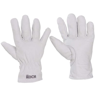 Luva de vaqueta petroleira, 9 cm, com reforço, KOCH