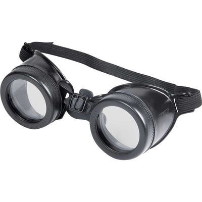 Óculos para soldador oxicombustivel, com lente incolor, com elastico