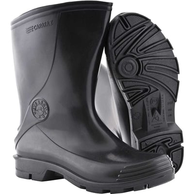Bota de PVC preta, cano curto, Capataz II, 39