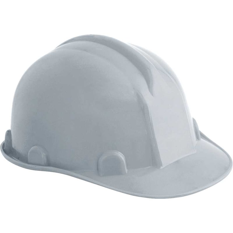 Capacete cinza, com
