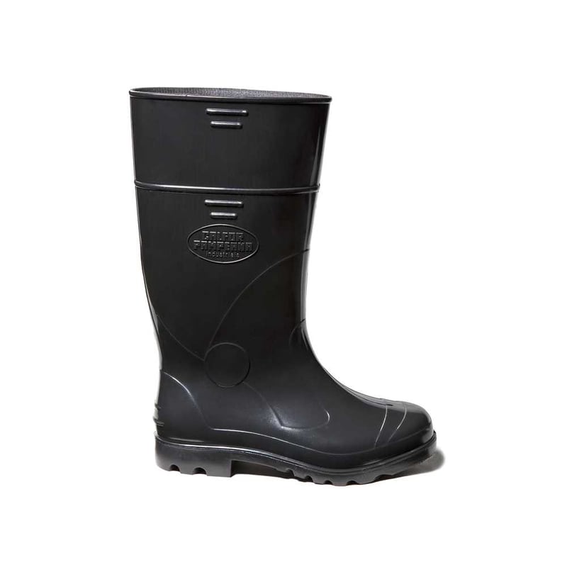 Bota de PVC, cano longo, com forro, preta, nº 36/37, Industrial CLPP2 502