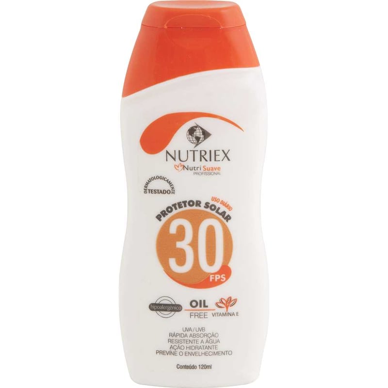 Protetor solar FPS 30, 120 ml