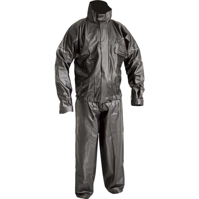 Conjunto para proteção para motociclista, em PVC 2000, tamanho G, preto