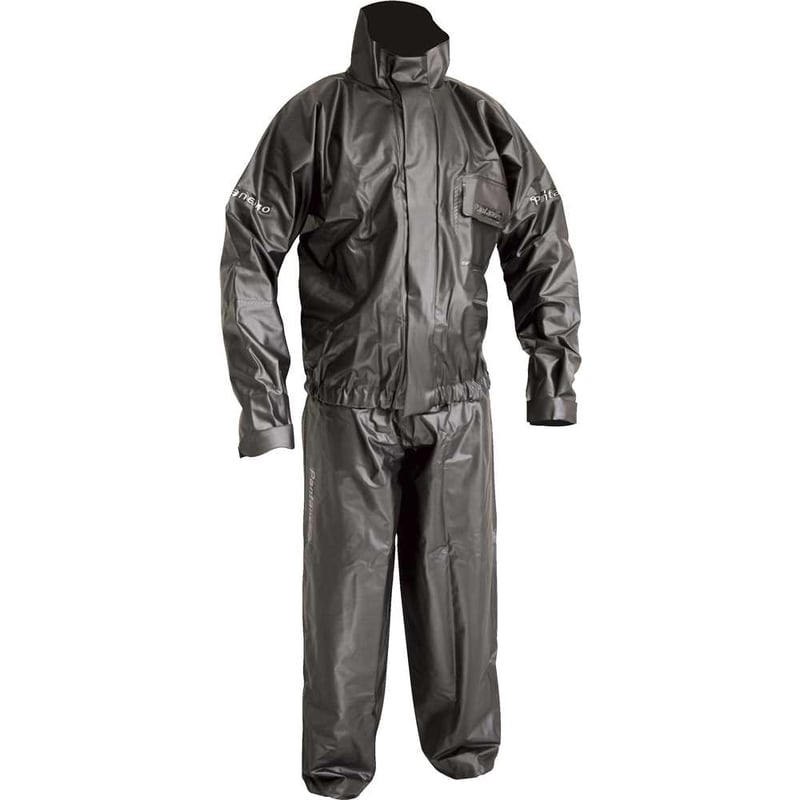 Conjunto para proteção para motociclista, em PVC 2000, tamanho GG, preto