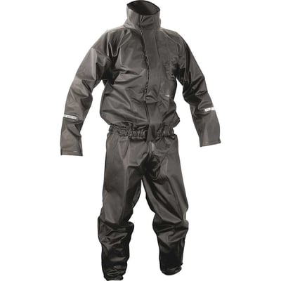 Conjunto para proteção para motoqueiro, Luxo em PVC 2900, tamanho G, preto
