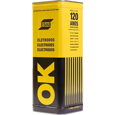 Eletrodo revestido para corte, chanfro e goivagem, OK2103 0307035