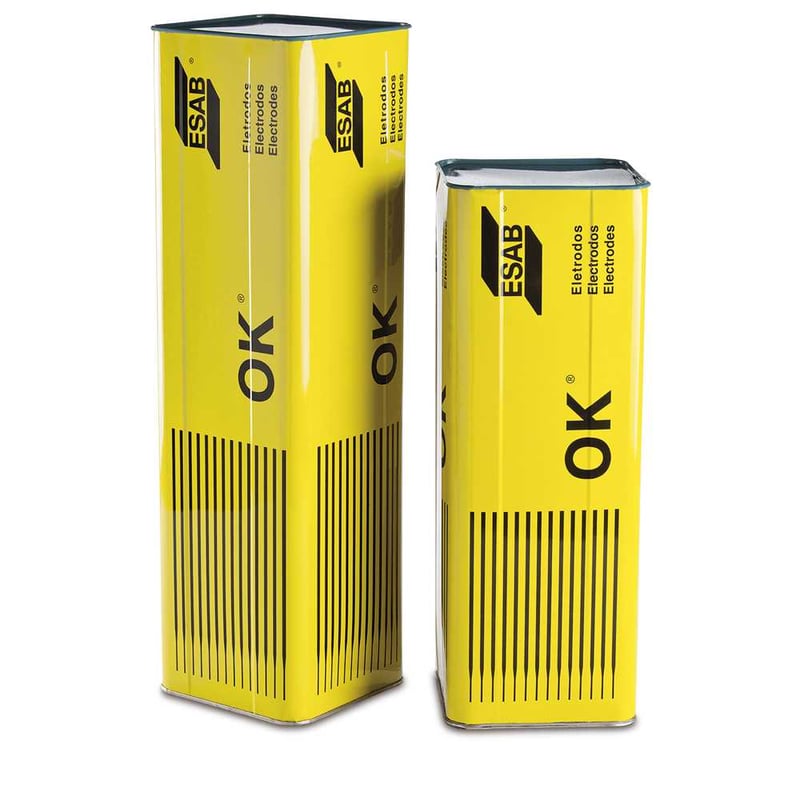Eletrodo revestido para aço carbono, 20 kg, E7024 OK3380, com 4,00 mm