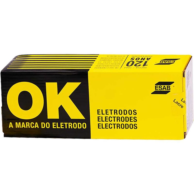 Eletrodo revestido para inox, 2 kg, AWS E316L-17, com 2,00 mm, OK6330
