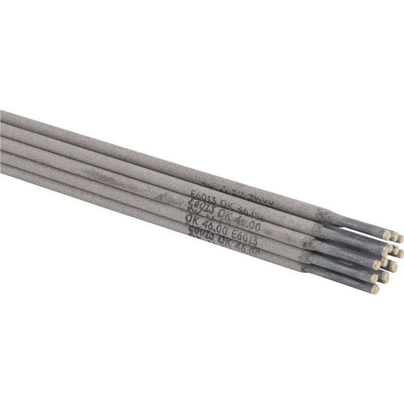 Eletrodo revestido para aço carbono, 5 kg, E6013 OK 4600, com 2,50 mm