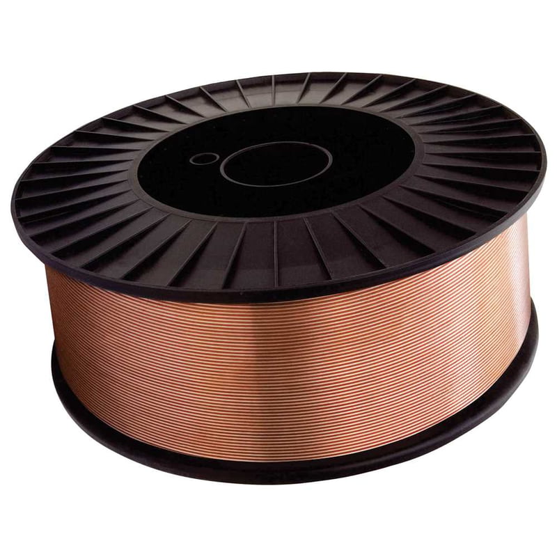 Arame MIG/MAG 0,8 mm, carretel plástico com 15 kg