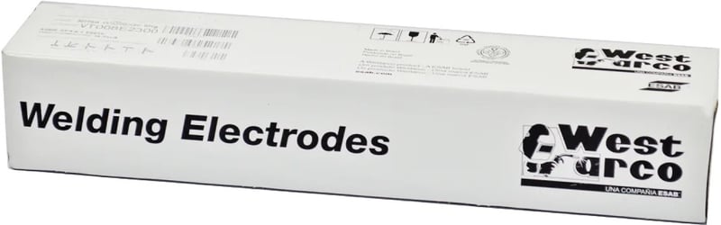 Eletrodo revestido para aço carbono, 5 kg, E7018, com 4 mm, WELD WEST
