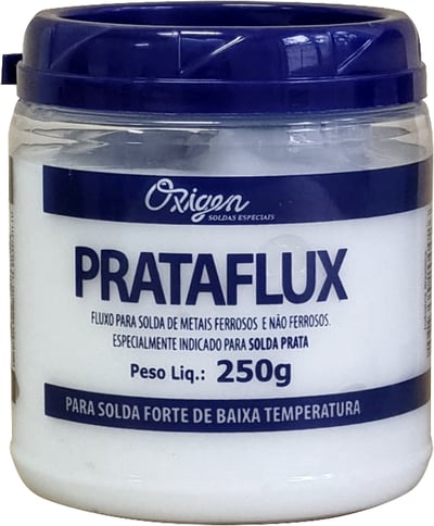 Fluxo para solda prata 250 g, Prataflux