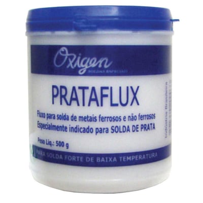 Fluxo para solda prata 500 g, Prataflux